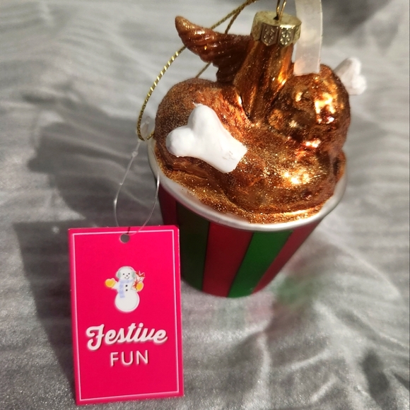 NEW Fried Chicken Ornament - Picture 2 of 4